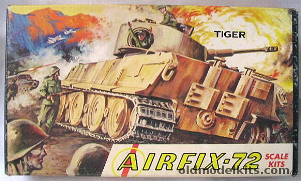 Airfix 1/76 German Tiger Tank Craftmaster, M8-49 plastic model kit